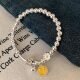 Korean Style Instagram Style Freshwater High-gloss Pearl Niche Bracelet for Women s925 Sterling Silver Bracelet Fragmented Silver Elegant All-match High-grade