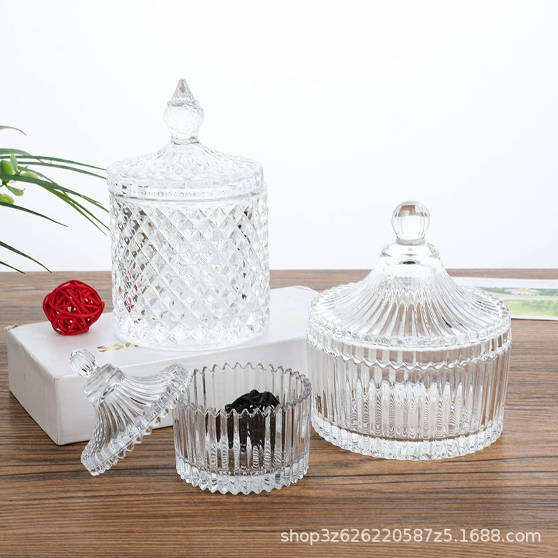 Креативный маленький размер монгольская сумка римская банка ароматерапевтическая свеча чашка DIY подсвечник для гостиной с крышкой контейнер для сои стеклянная банка