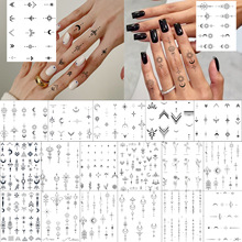 �羳ins��ƷС����ˮתӡ��������ָϵ��������ֽTemuŷ��Tattoo