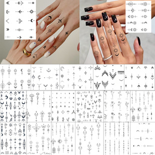 �羳ins��ƷС����ˮ�Dӡ�y���N��ָϵ�мy���N��Temu�W��Tattoo