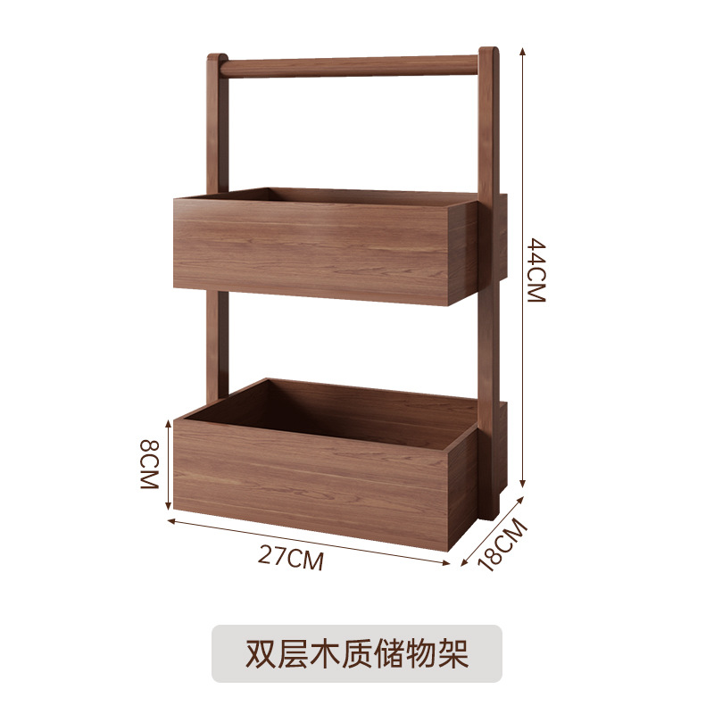 Caja de almacenamiento de cosméticos de madera maciza estante de escritorio lujoso de alto nivel de lápiz labial para productos de cuidado de la piel joyas estante de almacenamiento multicapa