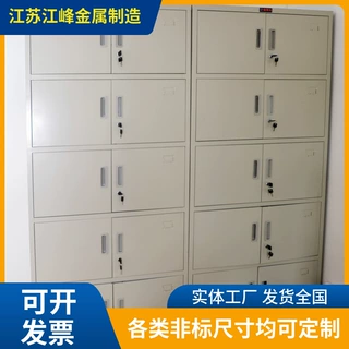 文件柜办公室铁皮柜子钢制加厚储物柜资料凭证收纳展示带锁可移动
