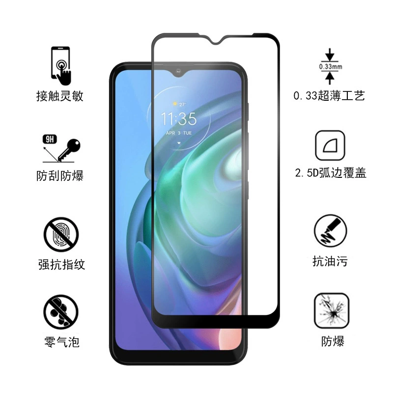Подходит для Lenovo K13 Pro защитная плёнка для телефона полноэкранная покрывает весь экран, две прочные шелковые метки без белой каймы, стальная пленка Lenovo
