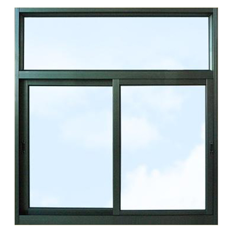 Source manufacturers Supermarket high-quality windows 80 series monolayer Glass ordinary aluminium alloy Slide Sliding Window window