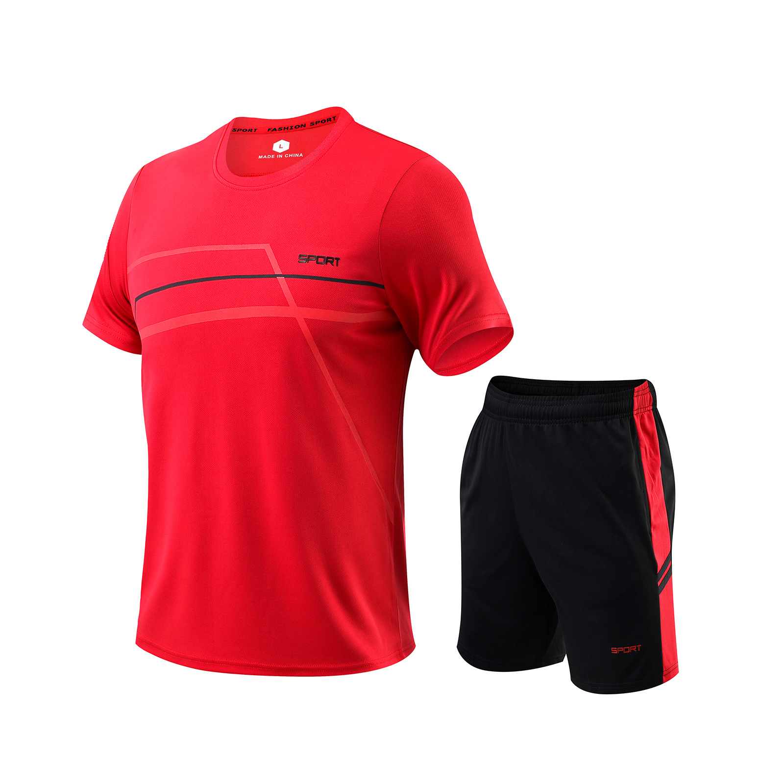 Venta directa de fábrica verano nuevo estilo de manga corta para hombres y mujeres ropa deportiva para correr, camiseta de fitness, ropa de entrenamiento de secado rápido transpirable