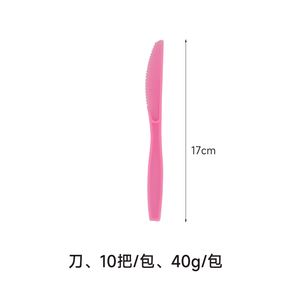 Cuchillo rosa 10 paquetes 1