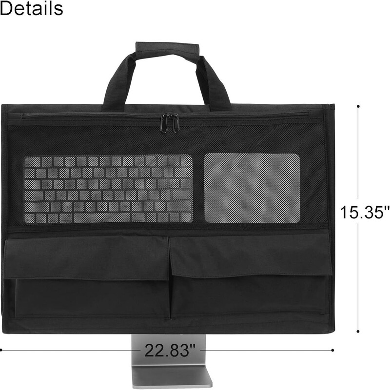 New Travel Suitcase Integrated Desktop Computer Bag Dust Cover for iMac Monitor Dust Cover New Travel Suitcase Integrated Desktop Computer Bag Dust Cover for iMac Monitor Dust Cover