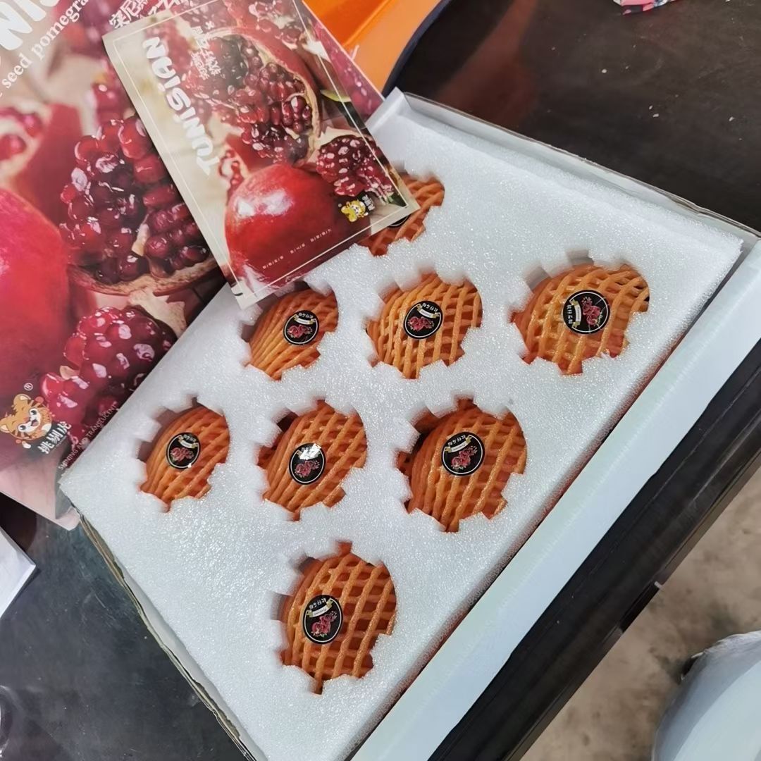 厂家供应石榴沃柑白色泡沫珍珠棉泡沫/白色珍珠棉6枚8枚包装