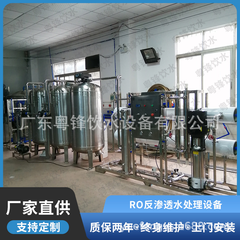 厂家直供反渗透RO装置 反渗透水处理设备 纯净水处理设备
