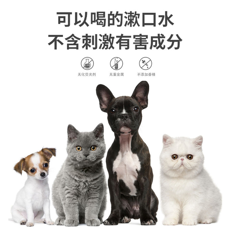 国境を越えたペット嗽水植物抽出温和で清潔な口腔清新な息犬猫嗽液スポット|undefined