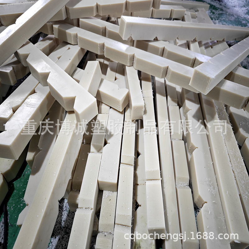 博诚尼龙板材 料架盛具夹板加工 耐磨尼龙板 尼龙配件异形件