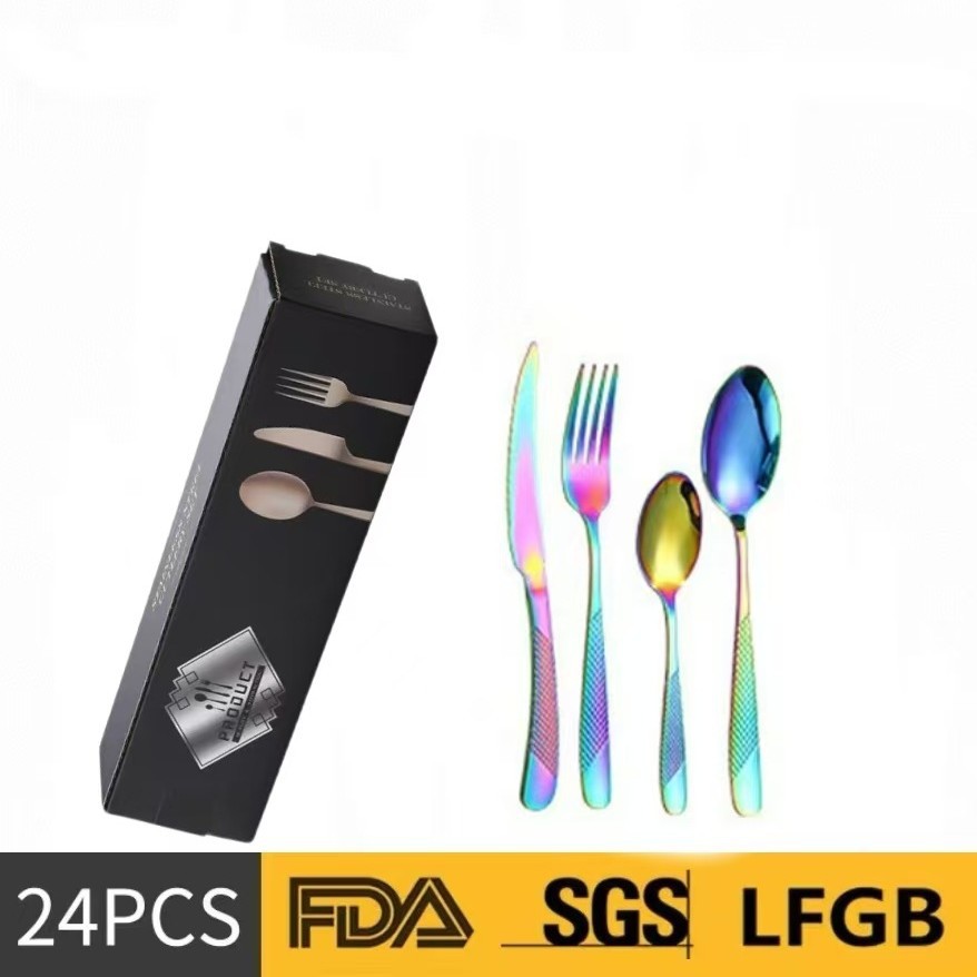 A타입 스타 다이아몬드 일루젼 24개 세트(검은색 치약 상자)