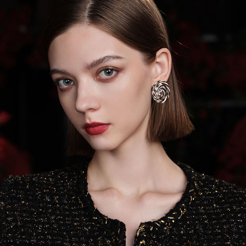 7g Weight 304 Stainless Steel Ear Needle Material Drop Earrings, Ear Studs Classification 1 Pair Quantity Daily Occasion Wood, Straw Material Geometric Pattern All Seasons Season Women's Gender Streetwear Style 1 Pair Streetwear Geometric Wood Straw Drop Earrings Ear Studs 1