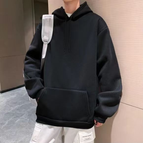 기모 스웨터 블랙