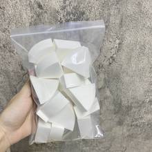 毛老师同款乳胶皮面三角粉扑平替 抛光化妆海绵不吃粉扇形粉扑