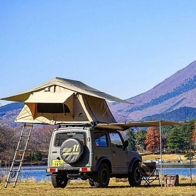 Avtomobil dam çadırları soft top short folding