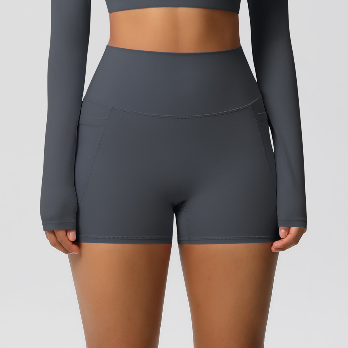 Classic Style Sport Style Solid Color Nylon Spandex Active Bottoms Leggings Sweatpants display picture 67