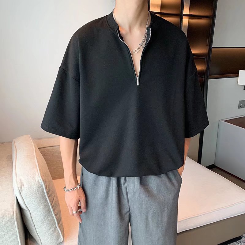 Polo de todo fósforo Camiseta de manga corta para niños Camiseta de solapa de verano de media manga para estudiantes de moda Camiseta juvenil de marca de moda