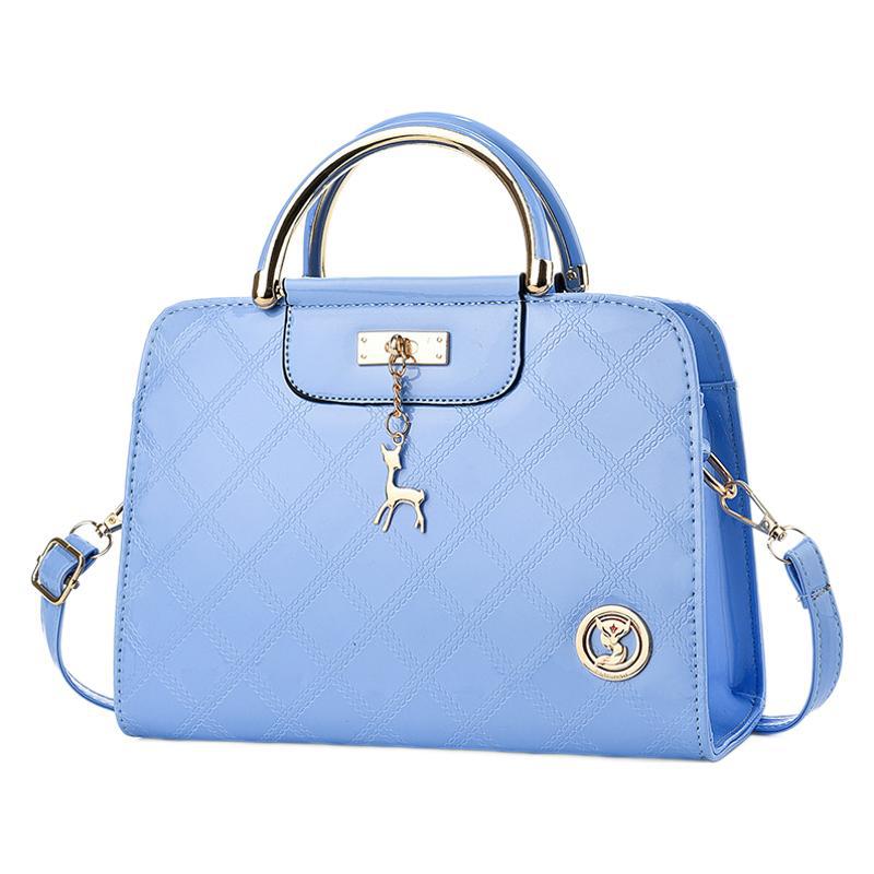 Bolsas de mujer de comercio exterior transfronterizo bolsas de mano de alto nivel de color sólido bolsas de mano de hombro
