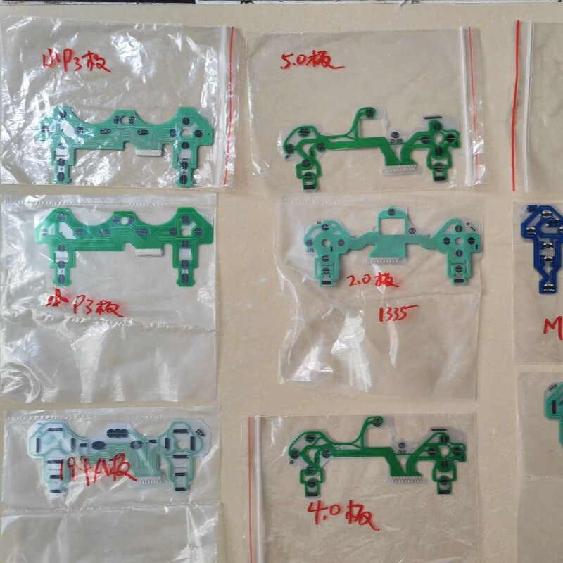 Ps4 Handle Conductive Film Ps4 Pro Handle Conductive Film Soft Rubber Pad Ps3 Ps2 Repair Accessories Multiple Models