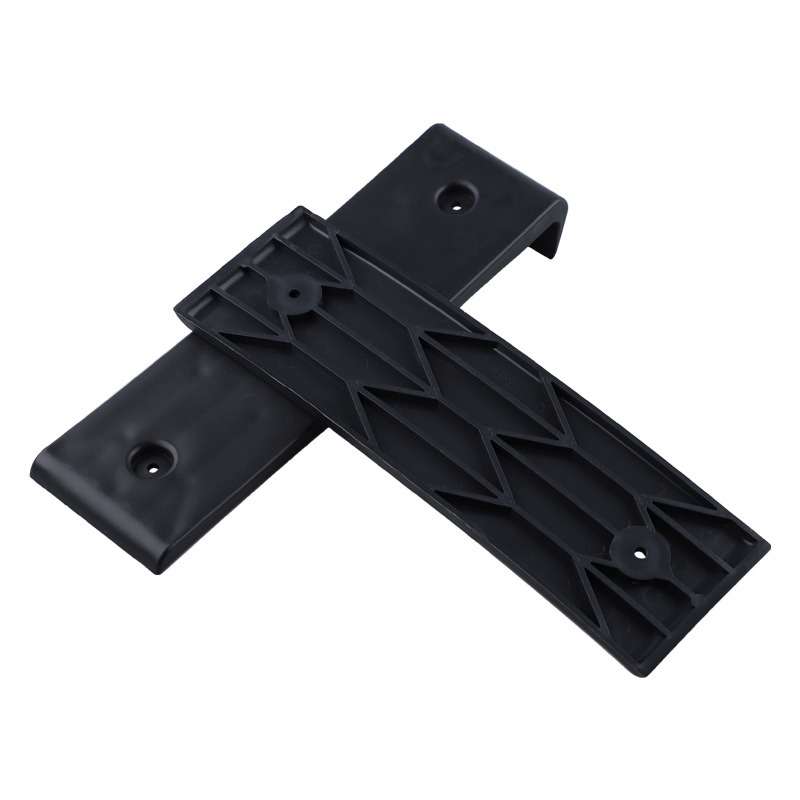Boat Supplies 3/ 10inch Marine Trailer Sliders 10-Piece Set Black Tugboat Skateboard Suitable for Yachts and Boats