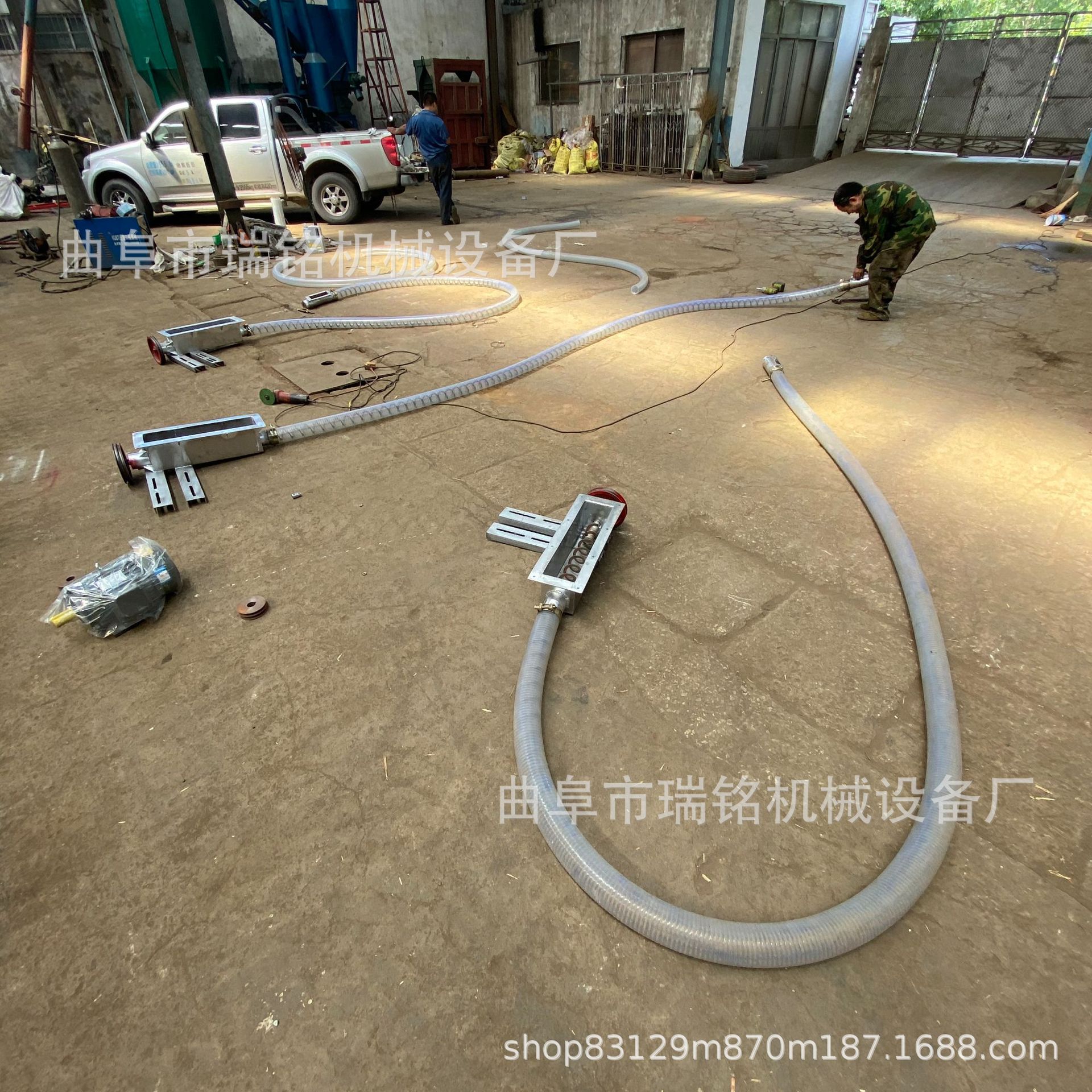 电动小型车载式吸粮机TGFF 石墨粉软管吸粮机 水稻吸粮机