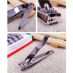 Strong man nail scissors small large nail clippers sharp oblique flat nail clipper stainless steel carbon steel high gloss surface