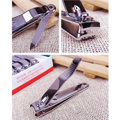 Strong man nail scissors small large nail clippers sharp oblique flat nail clipper stainless steel carbon steel high gloss surface