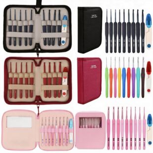 ܛ���h����b��ɫ�������ߎ��ռ{��ȫ���h��ë�� crochet hooks k