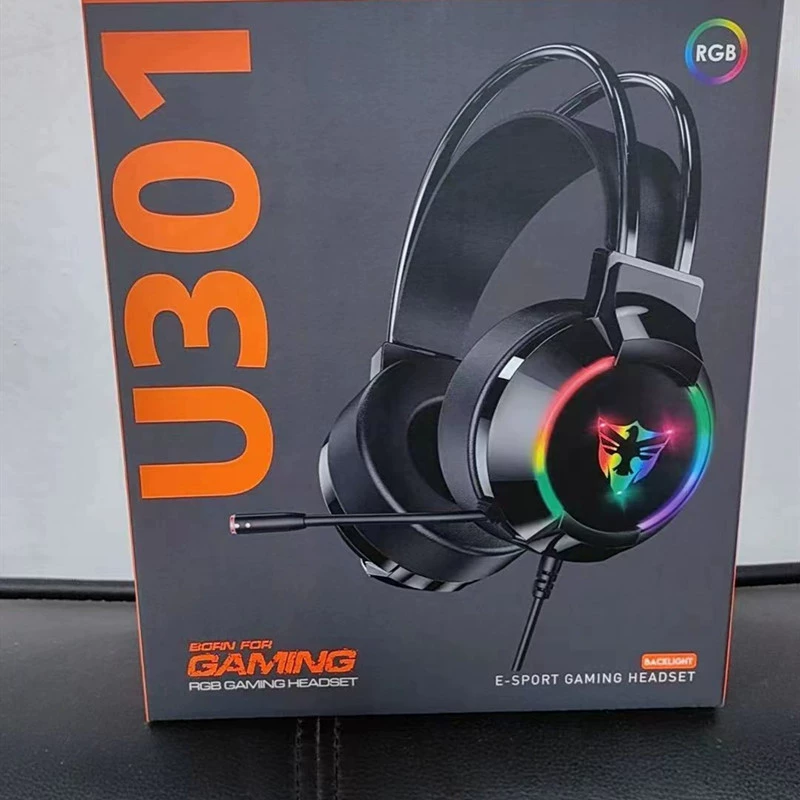 Оптовые RGB компьютерные наушники гарнитура киберспорт 7.1 канал проводные наушники с микрофоном