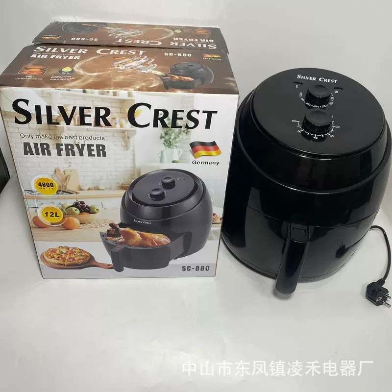 Silver Crest 12 L Air FRYER Английская воздушная жарка Пот Foreign Trade Cross-border Export Factory