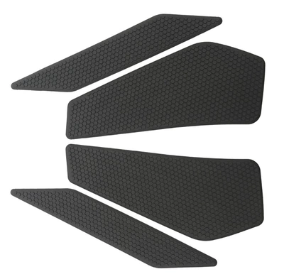 Suitable for Kawasaki Ninja 400 Z400 modification accessories, fuel tank side knee anti-slip stickers (Motorcycle helmet anti-fog film) - black-pack-of-4-pieces