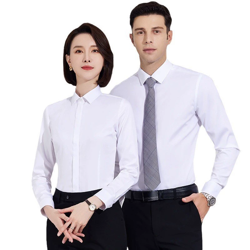 Elite белая хлопковая синяя сорочка, slim fit, 100% хлопок