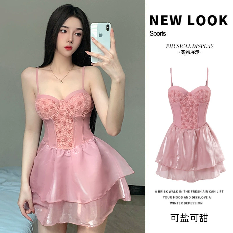 Купальник женский стальной подвес 2024 новый горячий источник женский купальник тонкий и сексуальный купальник высокого класса