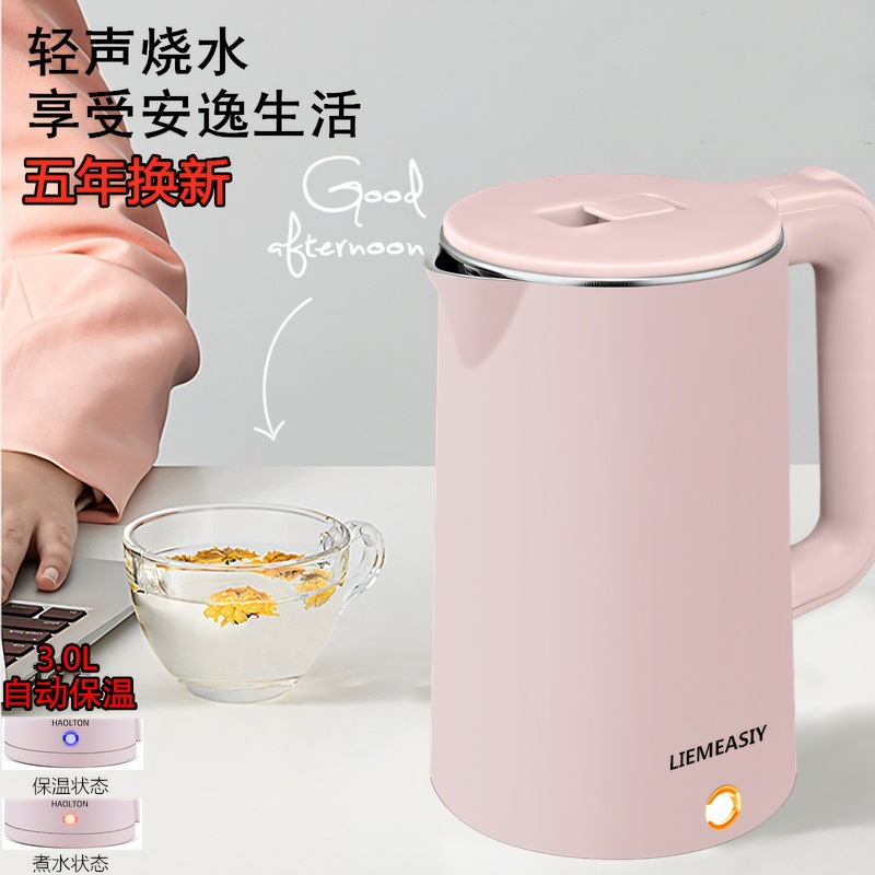 电热烧水壶家用宿舍小型开水保温一体热水器学生煮mini2025新款煲|undefined