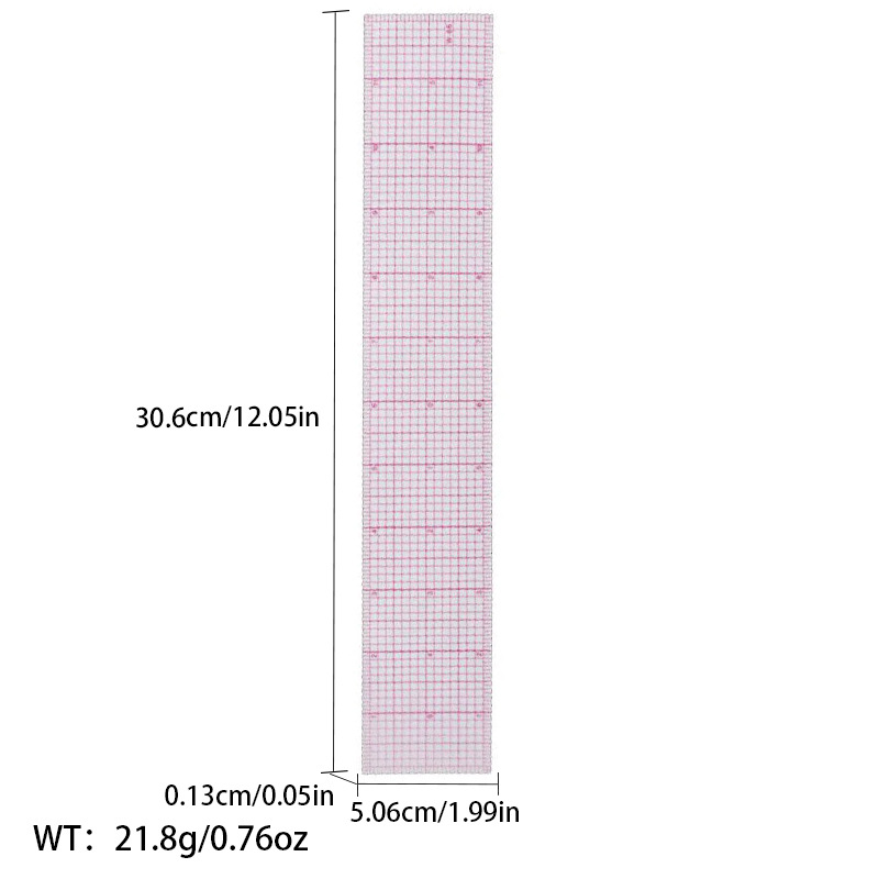 Regla de curva directa de fábrica Botón regla de arco regla de ropa regla de corte traje de regla de jaula de manga regla de tamaño colección