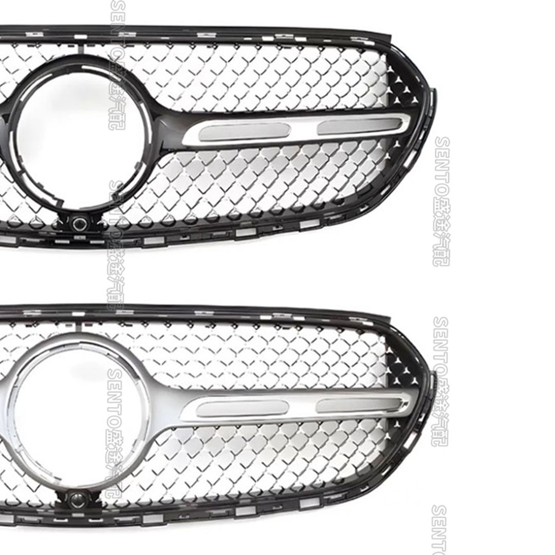 Suitable for Mercedes-Benz Glc New 2023 2024+ X254 Gypsophila Gt Modified Mid-Grid Front Bumper Grille
