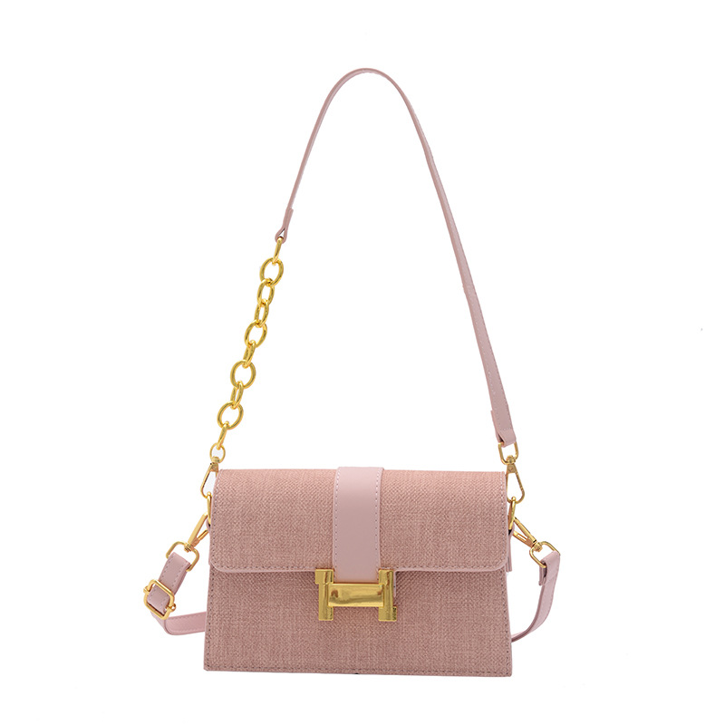 Transfronterizos nuevos bolsos de moda retro al por mayor, mujeres de textura superior, cadenas de calle, bolsos de hombro