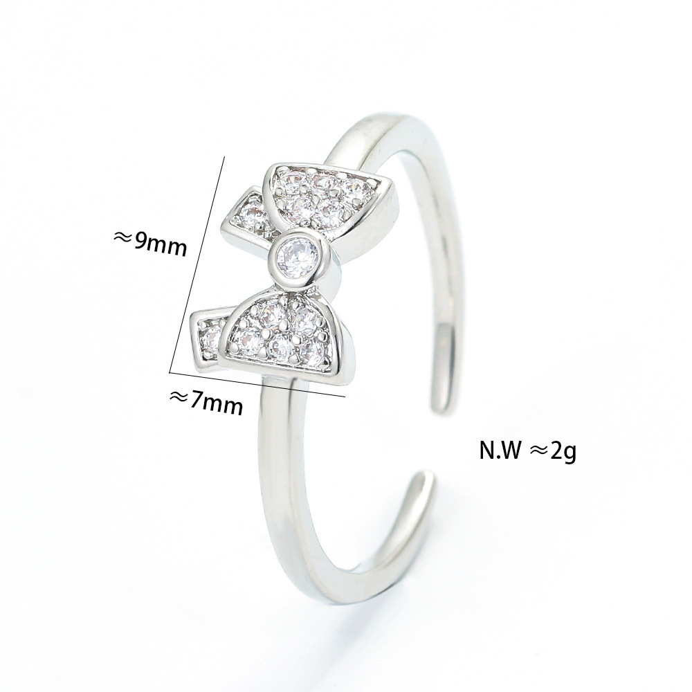 Geometric Pattern Unisex Gender Metal Plating Geometric Zircon