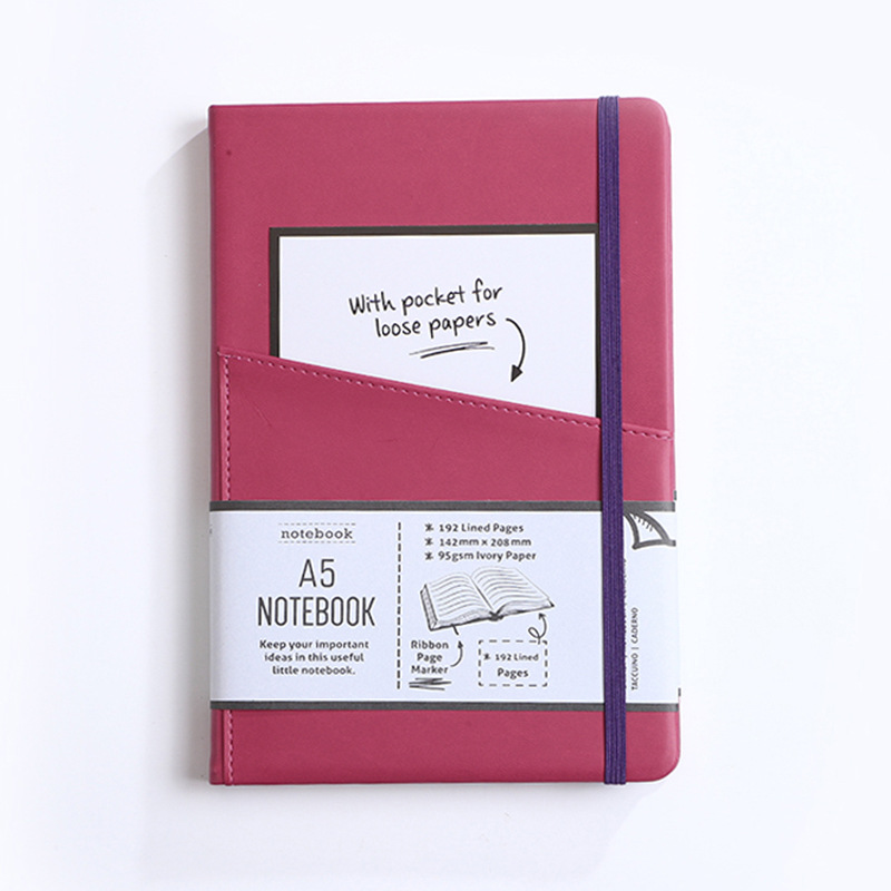 Cuaderno de escritura personalizado a5 cuaderno grueso de alto valor de la cara cuaderno de mano a6 cuaderno diario de estudiantes papelería al por mayor