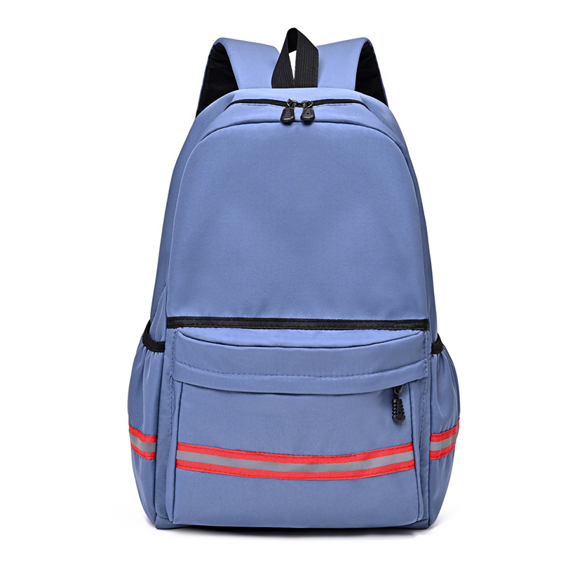 Mochila de nailon para hombres y mujeres de la marca de moda, estudiante de secundaria de ocio, mochila escolar de gran capacidad, mochila de computadora ligera de viaje al por mayor