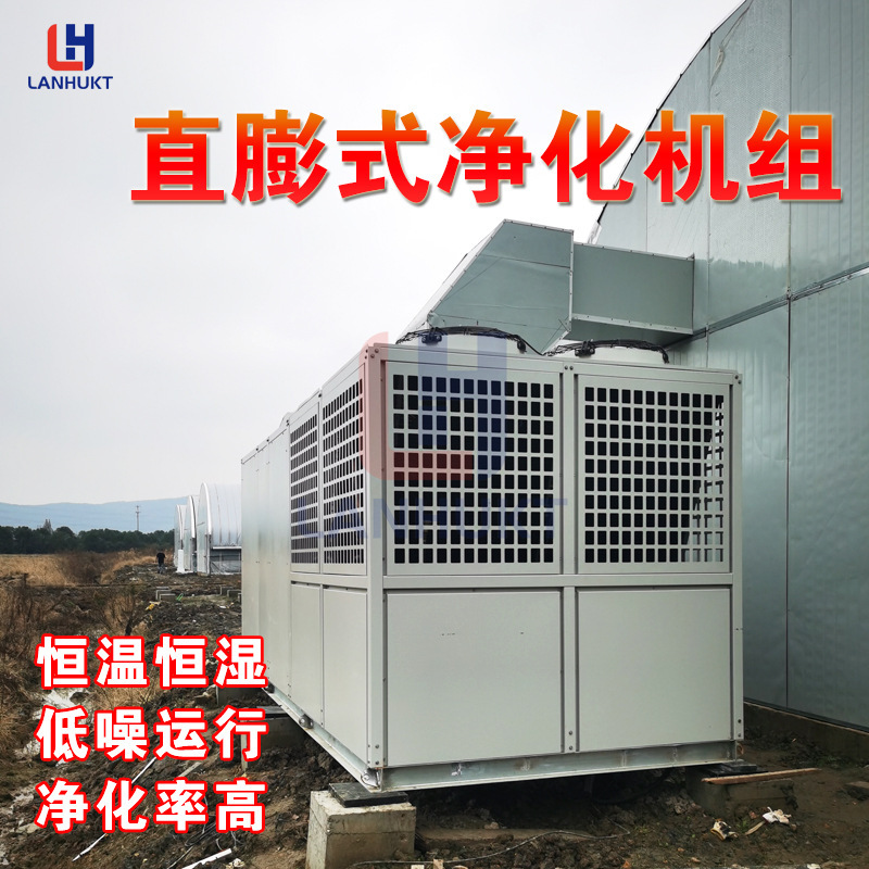 Blue Lake Direct Leavening Purification Air Conditioner Unit Constant Temperature and Humidity Hospital Dust-Free Workshop Laboratory Air-Cooled Purification Air Conditioner