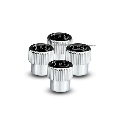 Valve Caps, valve - gear-model-bosu-b-mark-silver-4-pieces