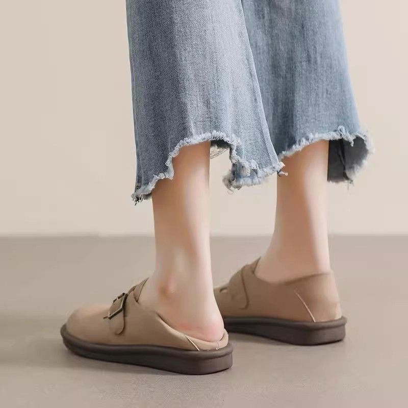 BIRKENSTOCKS 신발 여성 여름 뉴 소프트 솔 슬립 온 메리 제인 신발 플랫 로퍼