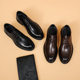 Spring new leather shoes men's leather business casual men's leather shoes formal wear men's shoes Derby shoes work commuter leather shoes