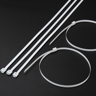 Screw plastic spray 304 stainless steel cable tie marine fixed cable tray metal binding self-locking cable tie batch X20