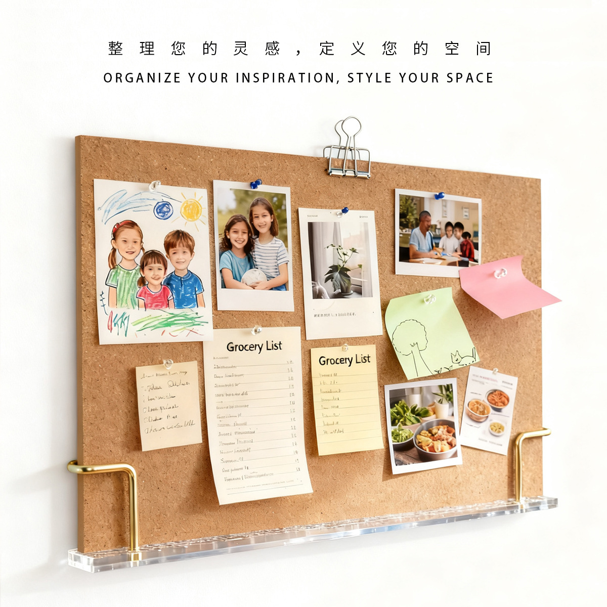 Tablero de mensajes de escritorio, tablero de corcho móvil, tablero de notas para oficina, tablero de fotos, tablero de mensajes para enseñanza, soporte para tablero de exhibición