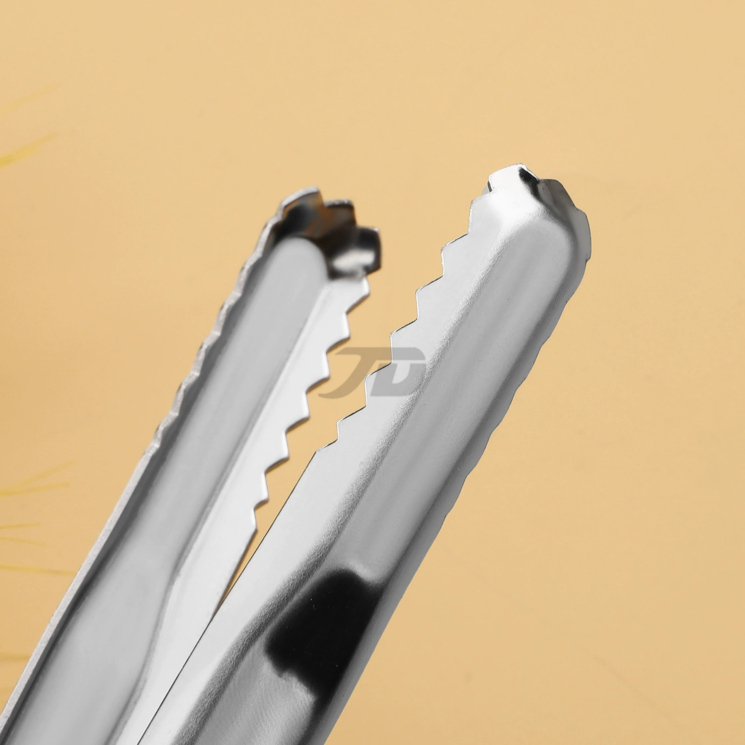 Stainless steel food clip extended Korean barbecue barbecue clamping cow stewed bread ice grain ice cubes ice cubes buffet clip