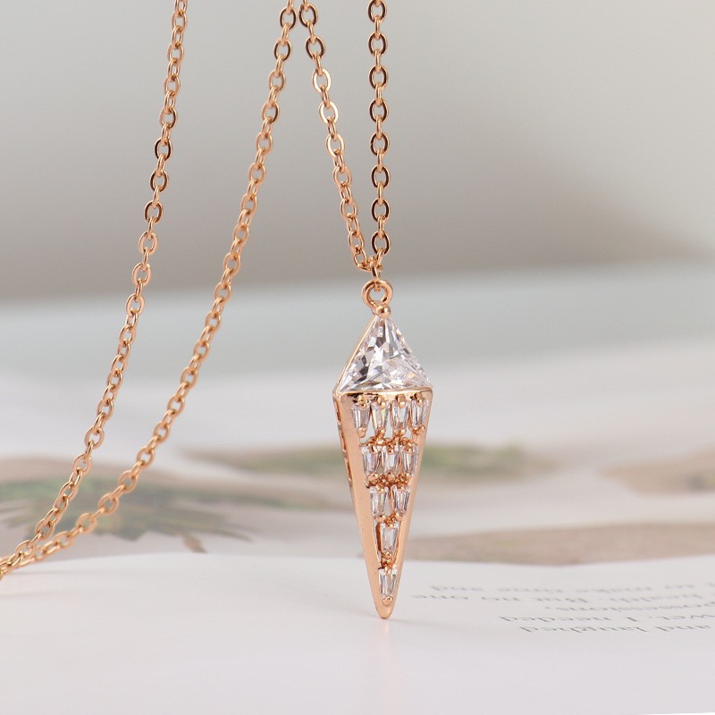 2276玫瑰金冰淇淋锆石