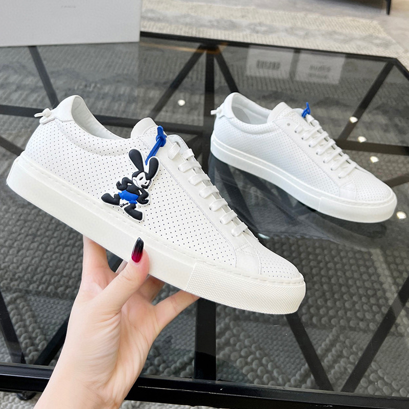 Herren Leder Sneaker Weiß Stilvolle Freizeitschuhe Für Sommer_voghion.com